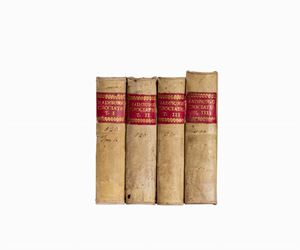 Istoria delle crociate per la liberazione di Terra Santa [...]. Tomo primo [- quarto]. Trasportata dal francese all'italiano da d. Gabriele D'Emilliane sacerdote parigino, dottore teologo