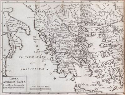 Demosthenous Logoi eklektoi. Demosthenis selectae orationes, prima edizione, 1731