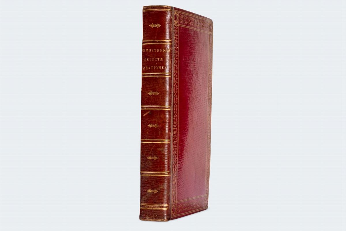 Richard Giblet - Demosthenous Logoi eklektoi. Demosthenis selectae orationes, prima edizione, 173...