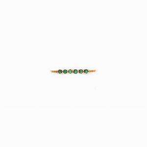  - BRACCIALE IN ORO E SMERALDI
in oro giall