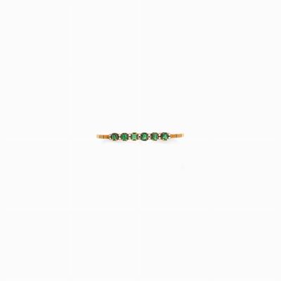 Bracciale in Oro e Smeraldi in Oro Giall