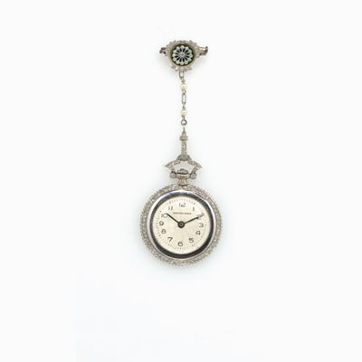 Cartier Orologio da Tasca da Donna in Pl
