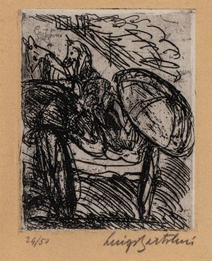 Wagon in the countryside