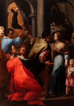 The Miracle of Saint Philip Neri, the healing of John Baptist Modio
