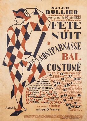 Salle Bullier-fete de nuit &agrave; Montparnasse