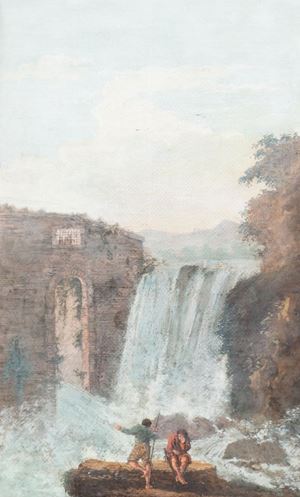 The Tivoli waterfall