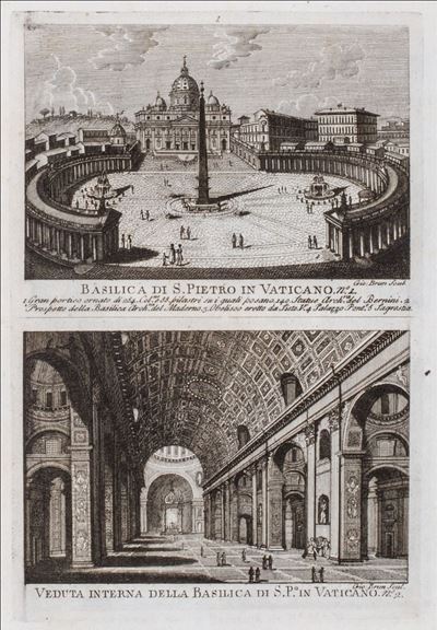 Nuova raccolta di 100 vedute antiche della città di Roma e sue vicinanze