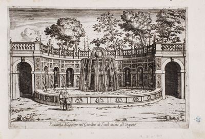 Raccolta di fontane nella città di Roma, 1650