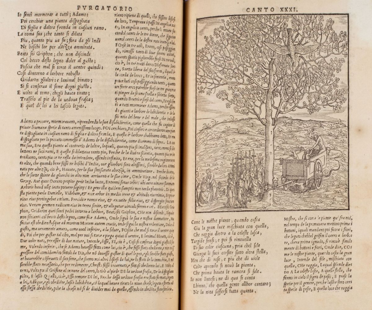 La comedia di Dante Aligieri con la noua espositione di Alessandro Vellutello