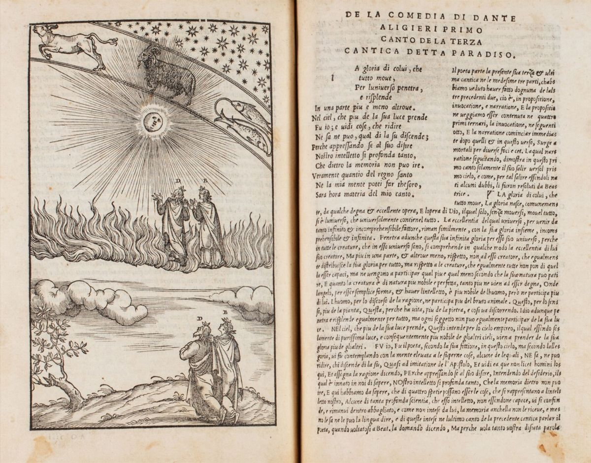 La comedia di Dante Aligieri con la noua espositione di Alessandro Vellutello