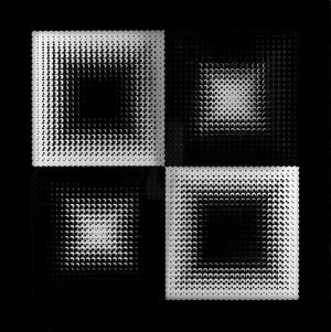 Grafica cinetica, 1972
Serigrafia su car