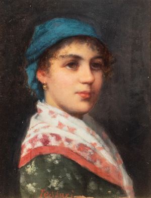 Potrerait of a young commoner