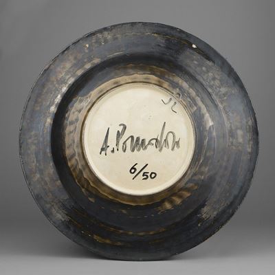 Piatto in ceramica, 1982