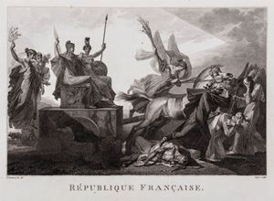 Collection complète des tableaux historiques de la Révolution française.
