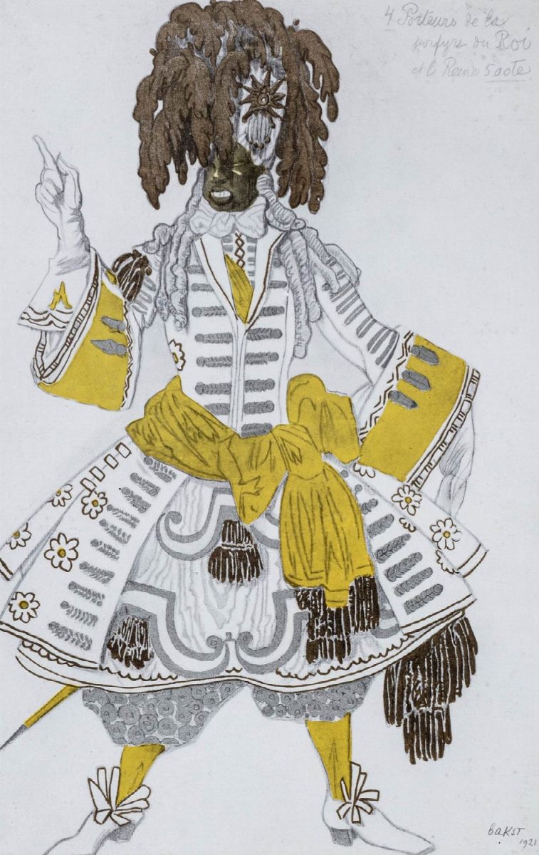 Leon Bakst, L'Oeuvre de Leon Bakst pour la belle au bois dormant, ballet en cinq actes