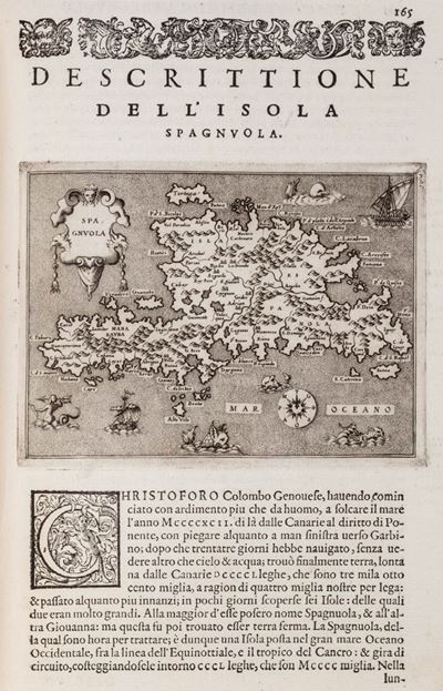 L'isole più famose del mondo con incisioni di Girolamo Porro, 1576