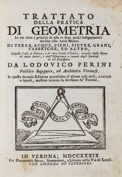Trattato della pratica di geometria, seconda edizione, 1777