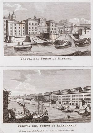 Raccolta di vedute antiche e moderne della città di Roma e sue vicinanze incise da varj autori