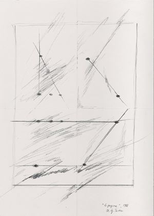 4 pagine, 1988
Disegno e pastello su car