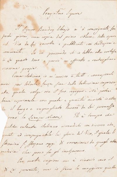 Pagine autografe, 1890