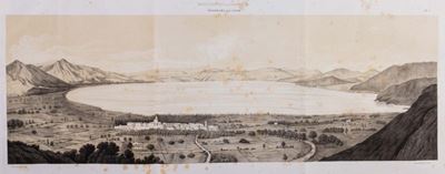 Prosciugamento del lago Fucino, 1883