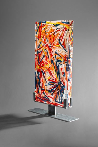 Tees Golf, 2003, scultura in plexiglass