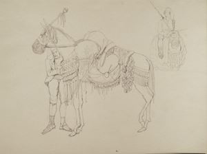 Study of Oriental horses