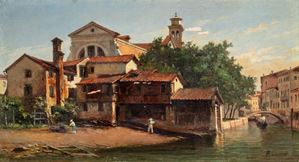 Venezia, la rimessa delle gondole