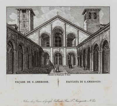 Pierre et Joseph Vallardi, Raccolta di vedute di Milano, Pavia, Como e Svizzera, 1800