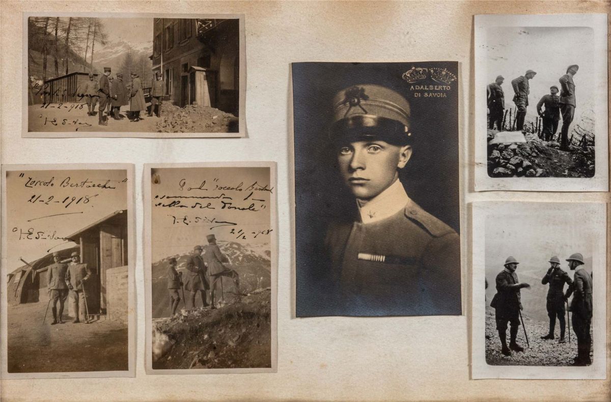 Emanuele Filiberto di Savoia Genova, Adalberto ed Emanuele Filiberto di Savoia - Genova, fotograf...