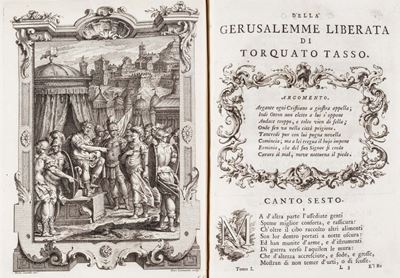 La Gerusalemme liberata, edizione illustrata del 1760