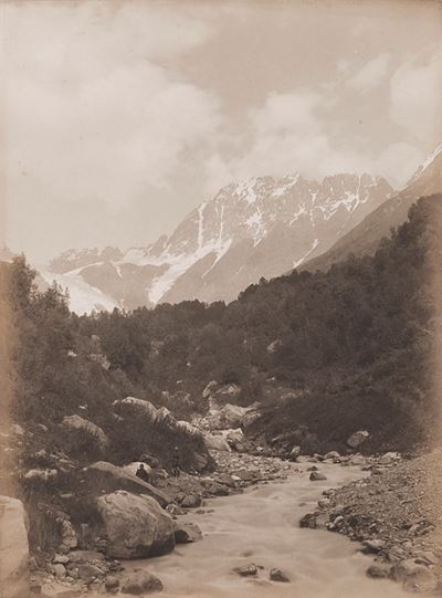 Monte Koruldu dal Vallone Zena, 1906