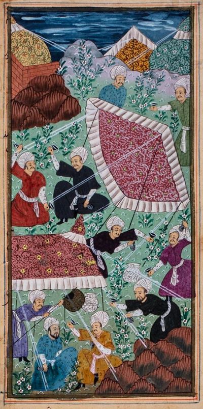 Due miniature su carta del XVIII - XIX secolo