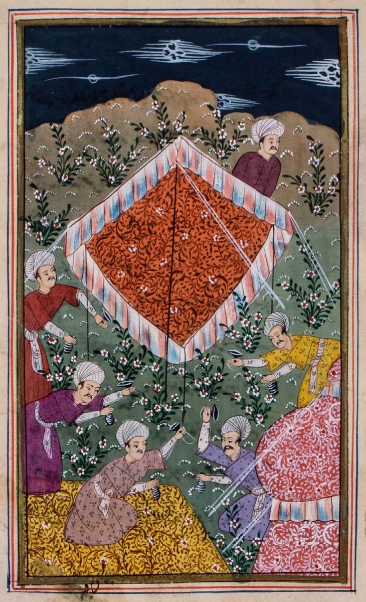 India - Persia - Due miniature su carta del XVIII - XIX secolo