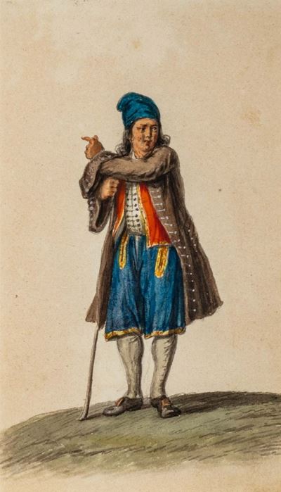 Costumi del Regno delle Due Sicilie, 1800, 47 gouaches