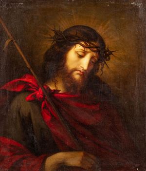 Christ with crown of thorns