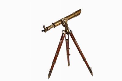 Carl Zeiss, Cannocchiale in ottone con tripode originale