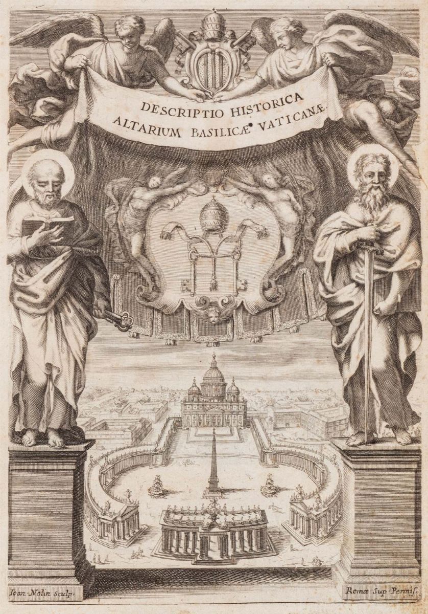 Raphael Sindone - Altarium et reliquiarum sacrosanctae Basilicae Vaticanae: Descrizione storica c...