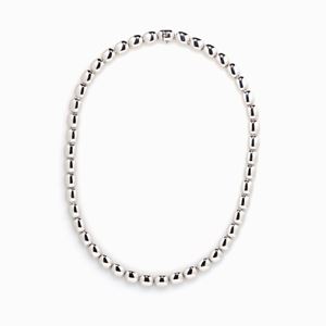 COLLANA IN ORO BIANCO
a girocollo, con m