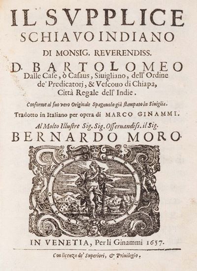 Casas, Il Supplice Schiavo Indiano, 1657