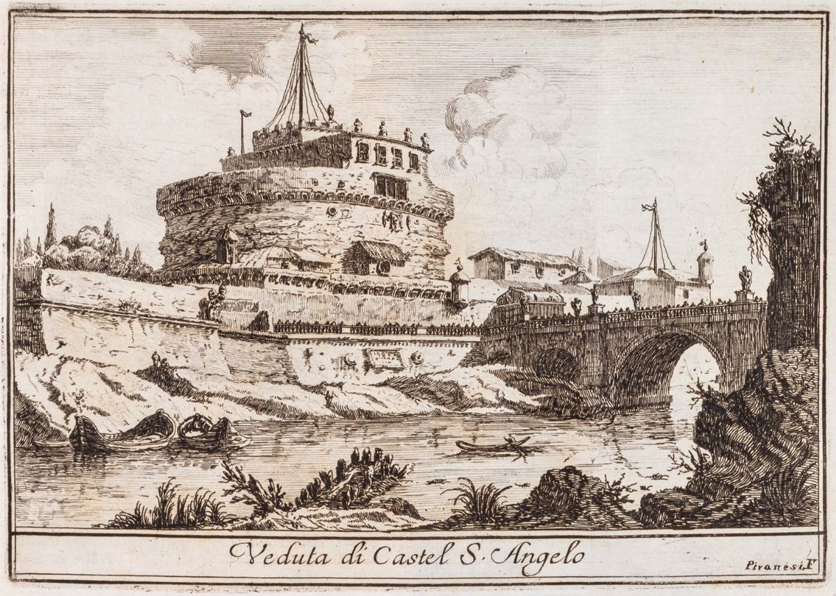 Giovanni Battista Piranesi - Roma antica distinta per regioni