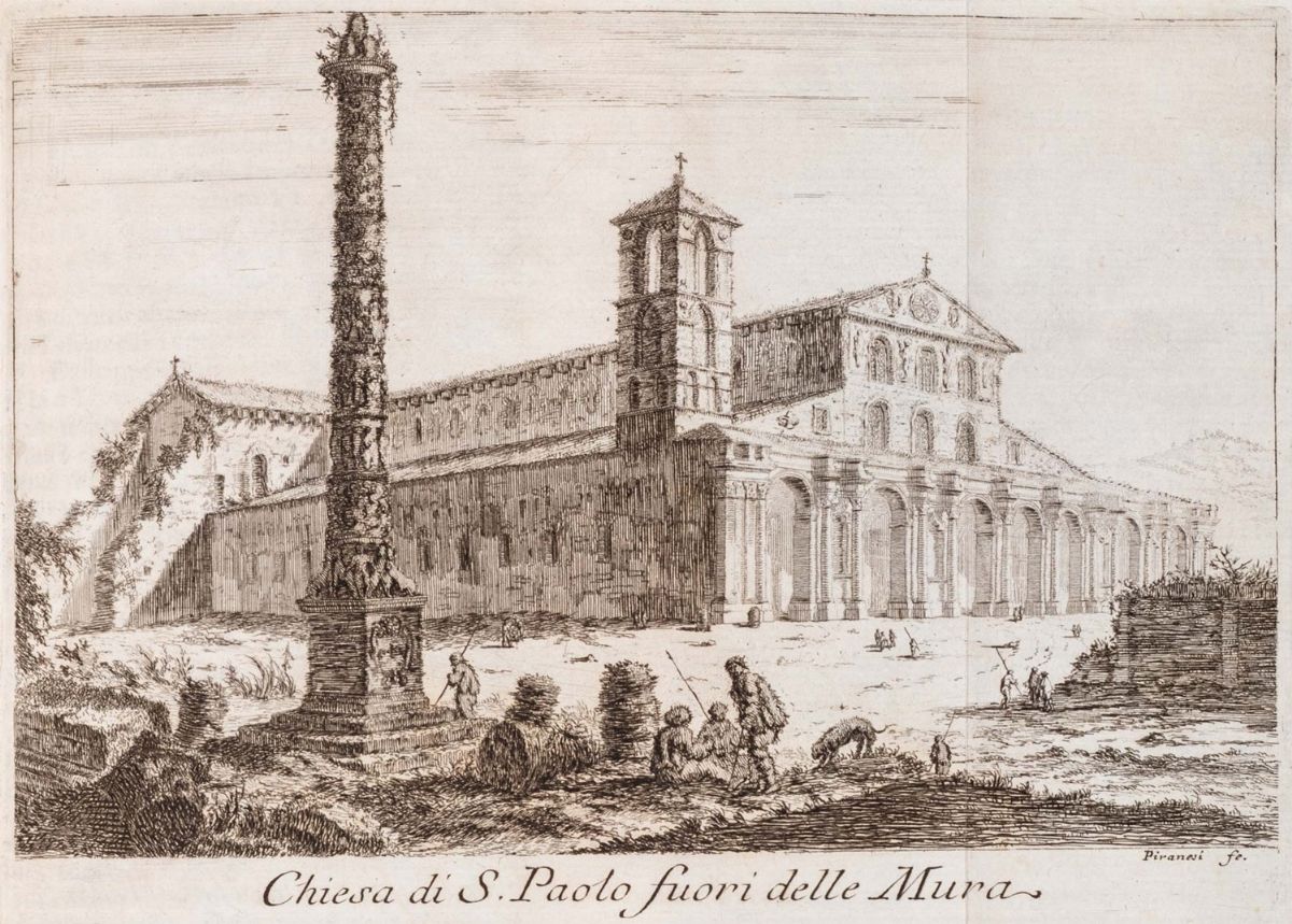 Giovanni Battista Piranesi - Roma antica distinta per regioni