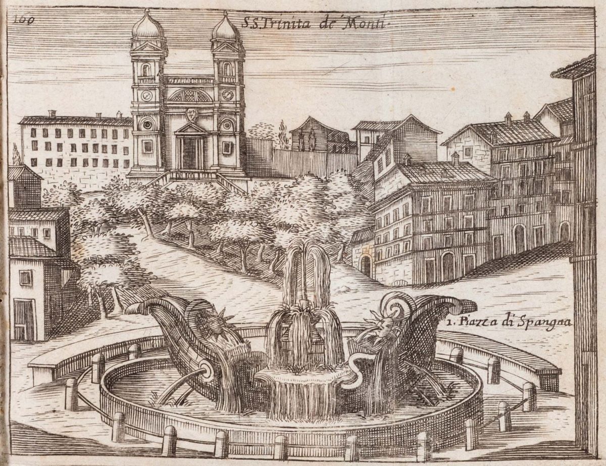 Fioravante Martinelli - Roma di nuovo esattamente ricercata nel suo sito, 1703
