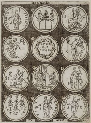 Omnium Caesarum verissimae imagines ex antiquis numismatis desumptae. Libri primi. Editio altera