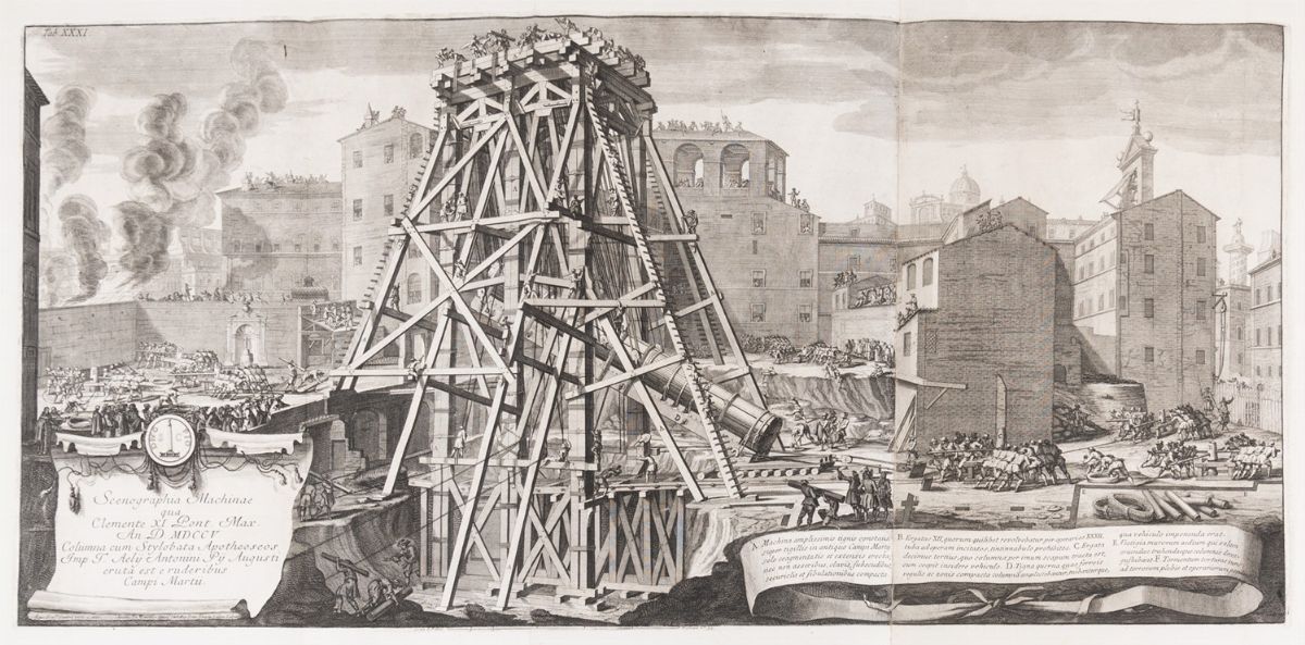 Giovanni Battista Piranesi - Antiquariorum Regiae Societatis Londinensis Socii Campus Martius Ant...