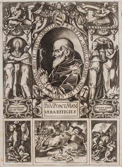 De vita et rebus gestis Pii V. Pont. Max. libri sex, 1605