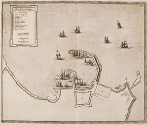 Plan du Port de Naples