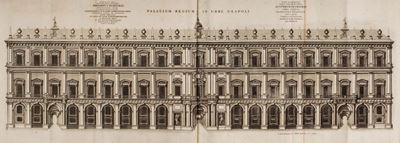 Incisione del Palatium regium in Urbe Neapoli
