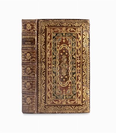 Officium Beatae Mariae Virginis, 1789 - Legatura in pelle e incisioni in rame