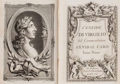 Virgilio, L'Eneide - Edizione parigina illustrata del 1760